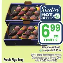 Jewel-Osco Fresh Figs Tray offer
