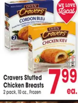 Jewel-Osco Cravers Stuffed Chicken Breasts offer