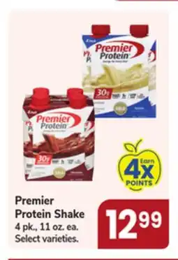 Jewel-Osco Premier Protein Shake offer