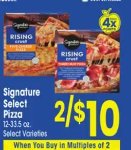 Jewel-Osco Signature Select Pizza offer