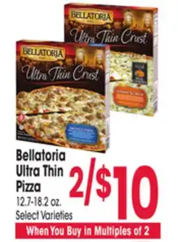 Jewel-Osco Bellatoria Ultra Thin Pizza offer
