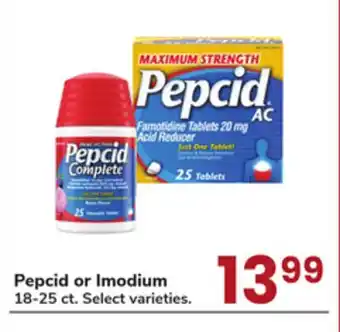 Jewel-Osco Pepcid or Imodium offer