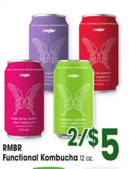 Jewel-Osco RMBR Functional Kombucha offer