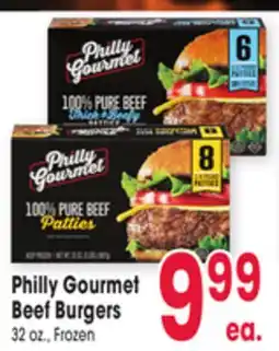 Jewel-Osco Philly Gourmet Beef Burgers offer