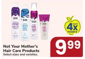 Jewel-Osco Not Your Mother's Hair Care Products offer