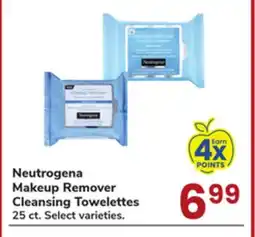Jewel-Osco Neutrogena Makeup Remover Cleansing Towelettes offer