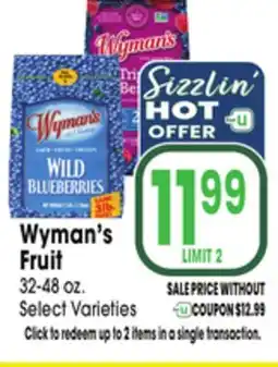 Jewel-Osco Wyman's Fruit offer