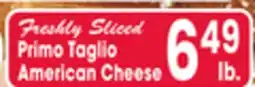 Jewel-Osco Primo Taglio American Cheese offer