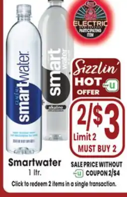 Jewel-Osco Smartwater offer