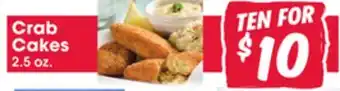 Jewel-Osco Crab Cakes offer
