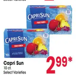 Jewel-Osco Capri Sun offer
