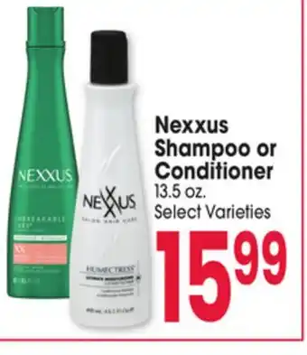 Jewel-Osco Nexxus Shampoo or Conditioner offer