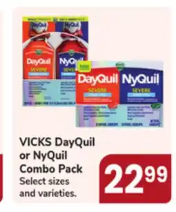 Jewel-Osco VICKS DayQuil or NyQuil Combo Pack offer
