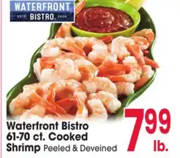 Jewel-Osco Waterfront Bistro 61-70 Ct. Cooked Shrimp offer
