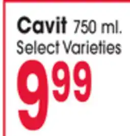 Jewel-Osco Cavit offer