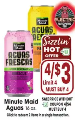 Jewel-Osco Minute Maid Aguas offer