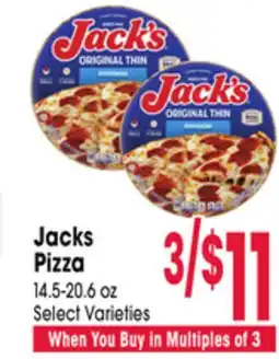 Jewel-Osco Jacks Pizza offer