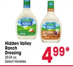 Jewel-Osco Hidden Valley Ranch Dressing offer