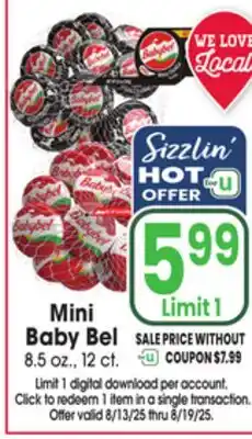 Jewel-Osco Mini Baby Bel offer