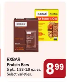 Jewel-Osco RXBAR Protein Bars offer