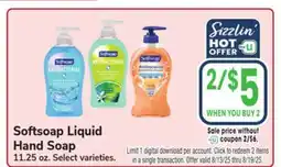 Jewel-Osco Softsoap Liquid Hand Soap offer