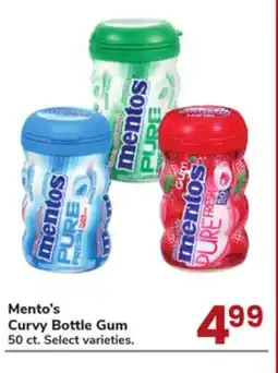 Jewel-Osco Mento's Curvy Bottle Gum offer