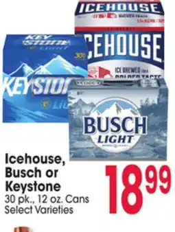 Jewel-Osco Icehouse, Busch or Busch or Keystone offer
