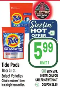 Jewel-Osco Tide Pods offer