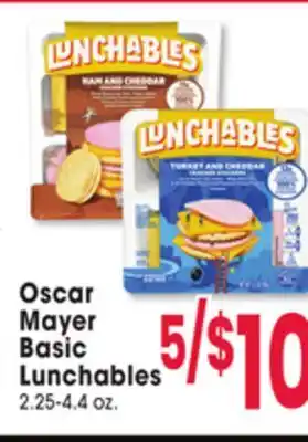 Jewel-Osco Oscar Mayer Basic Lunchables offer