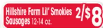 Jewel-Osco Hillshire Farm Lil' Smokies Sausages offer