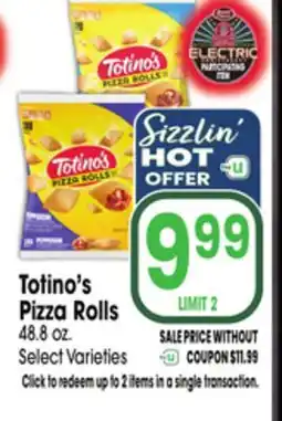 Jewel-Osco Totino's Pizza Rolls offer