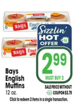 Jewel-Osco Bays English Muffins offer