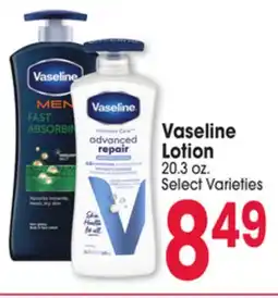 Jewel-Osco Vaseline Lotion offer