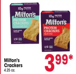 Jewel-Osco Milton's Crackers offer