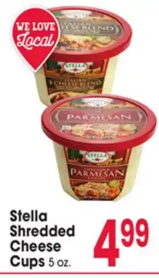 Jewel-Osco Stella Shredded Cheese Cups offer