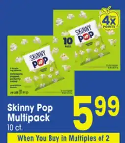 Jewel-Osco Skinny Pop Multipack offer