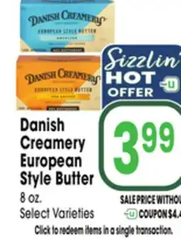Jewel-Osco Danish Creamery European Style Butter offer