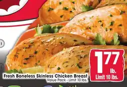 Jewel-Osco Fresh Boneless Skinless Chicken Breast offer