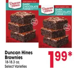 Jewel-Osco Duncan Hines Brownies offer
