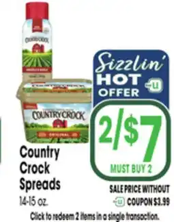 Jewel-Osco Country Crock Spreads offer