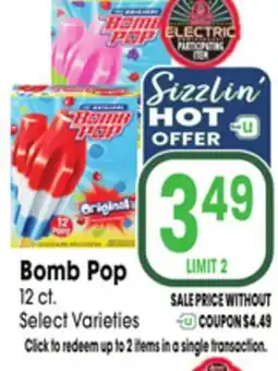Jewel-Osco Bomb Pop offer