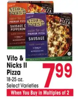 Jewel-Osco Vito & Nicks II Pizza offer