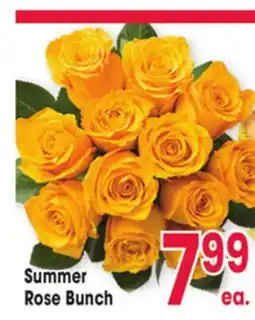 Jewel-Osco Summer Rose Bunch offer