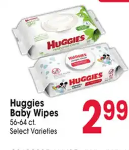 Jewel-Osco Huggies Baby Wipes offer