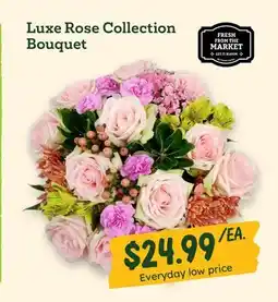 Sprouts Farmers Market Luxe Rose Collection Bouquet offer