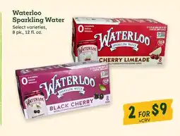 Sprouts Farmers Market Waterloo Sparkling Water offer