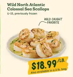 Sprouts Farmers Market Wild North Atlantic Colossal Sea Scallops offer