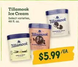 Sprouts Farmers Market Tillamook Ice Cream offer