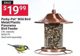 Ace Hardware Perky-Pet Wild Bird Metal/Plastic Panorama Bird Feeder offer