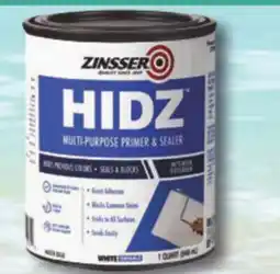 Ace Hardware Zinsser HIDZ Multi-Purpose Prime & Sealer, Qt offer